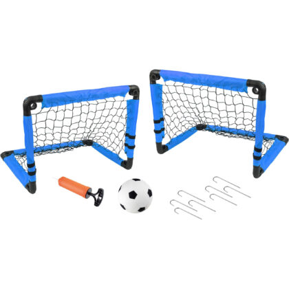 Fußballtor-Set inklusive Ball und Pumpe 2 Tore - New Sports