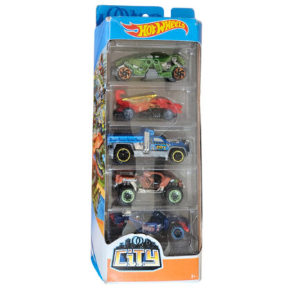 Hot Wheels 5er Pack City 1:64 - Mattel 01806 - FYL25
