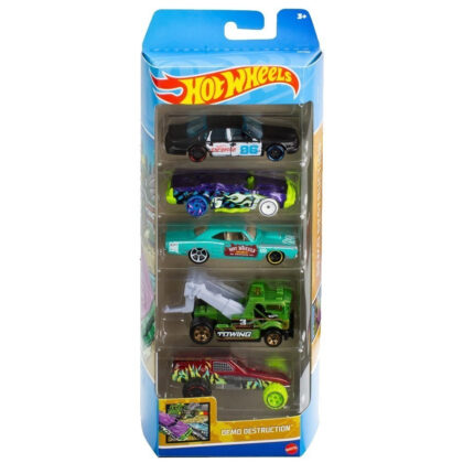 Hot Wheels 5er Pack DEMO DESTRUCTION 1:64 - Mattel 01806 - HFV86
