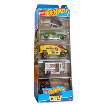 Hot Wheels 5er Pack HW City 1:64 - Mattel 01806 - HFV83