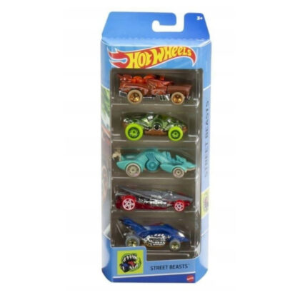 Hot Wheels 5er Pack Street Beasts 1:64 - Mattel 01806 - HFV91