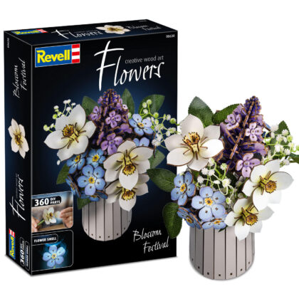Blossom Festival Revell Holzblumen Blumenstrauß Holzbausatz 360 Teile - Revell 00630