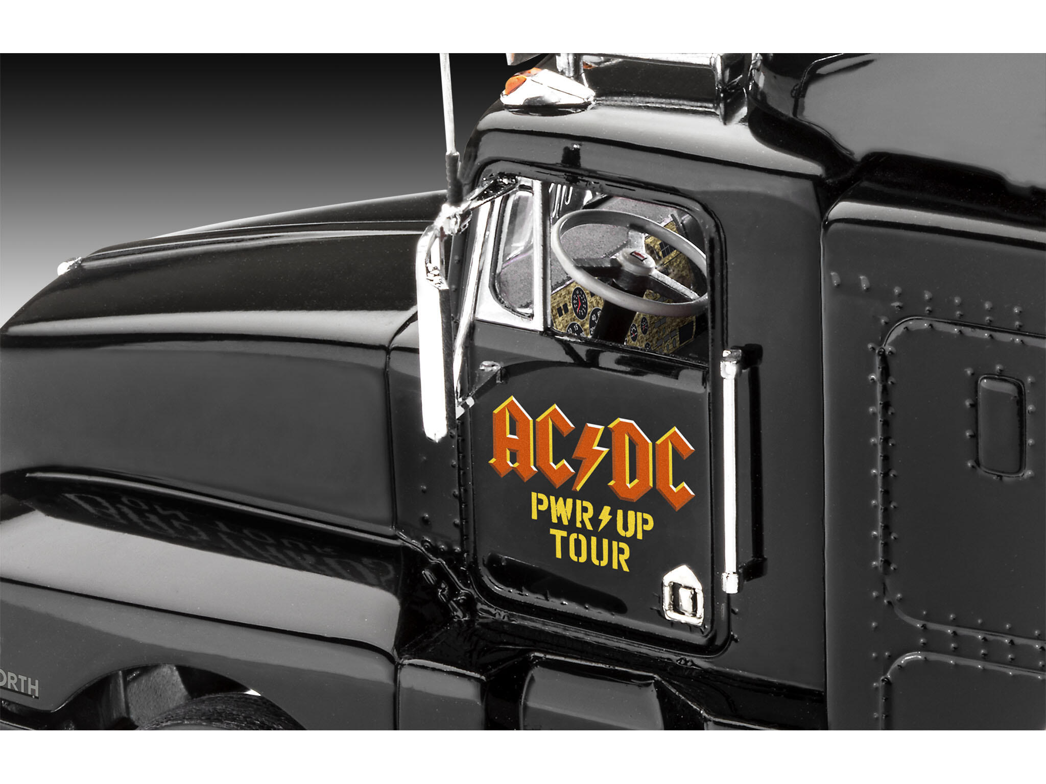 AC/DC Tour Truck "Power Up" LKW mit Trailer 1:32 - Revell 07731 – Bild 3