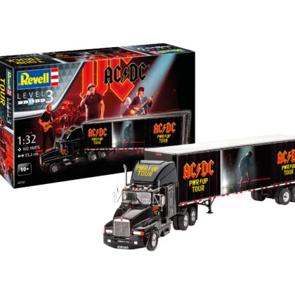 AC/DC Tour Truck "Power Up" LKW mit Trailer 1:32 - Revell 07731