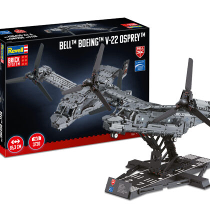 Bell Boeing V-22 Osprey Brick System 1:25 Flugzeug Klemmbausteine 3730 Teile 85,3 cm - Revell 00961