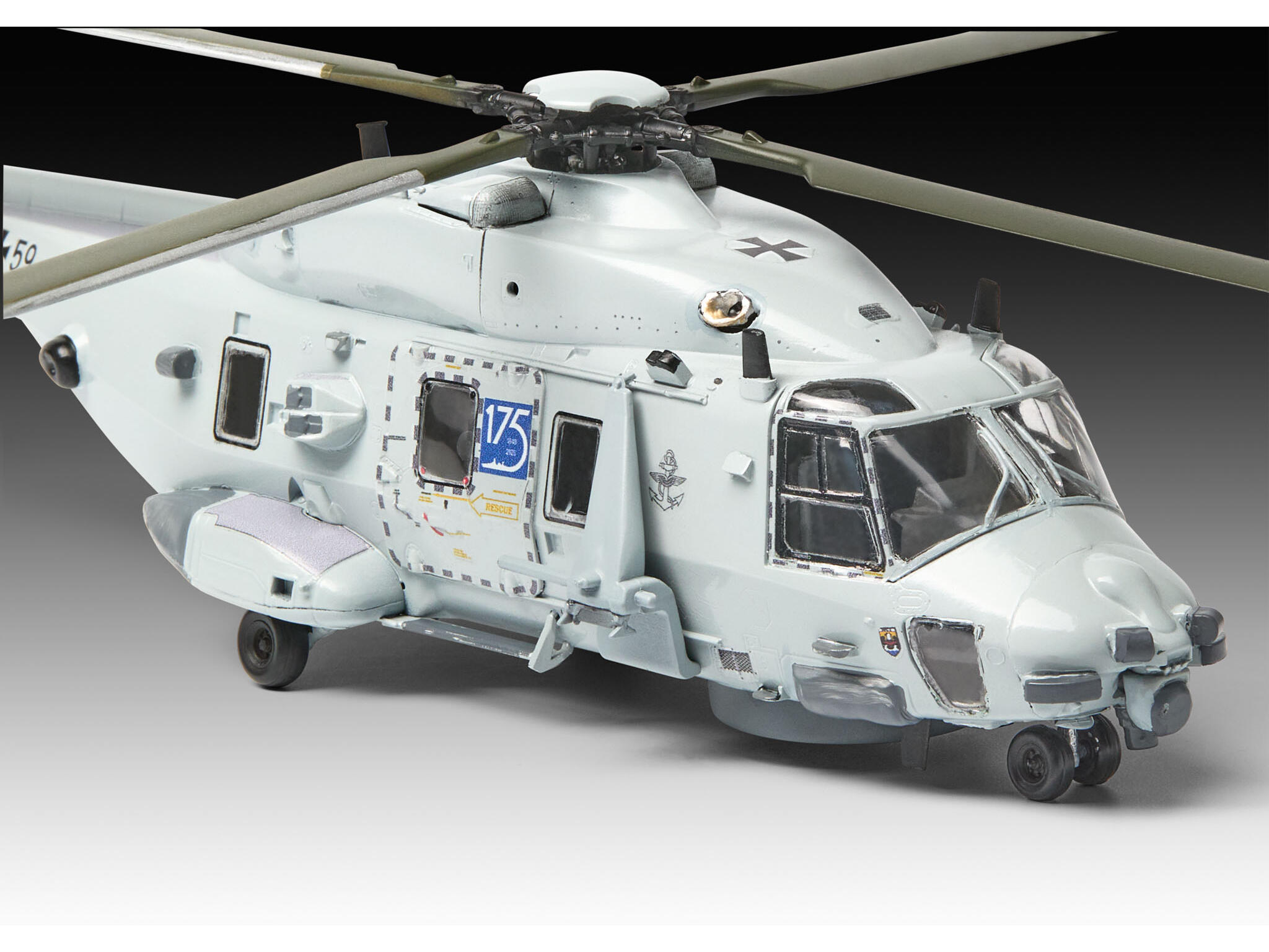 NH90 NFH "Navy" Marine 1:72 Helikopter Bausatz Marine - Revell 03784 – Bild 4
