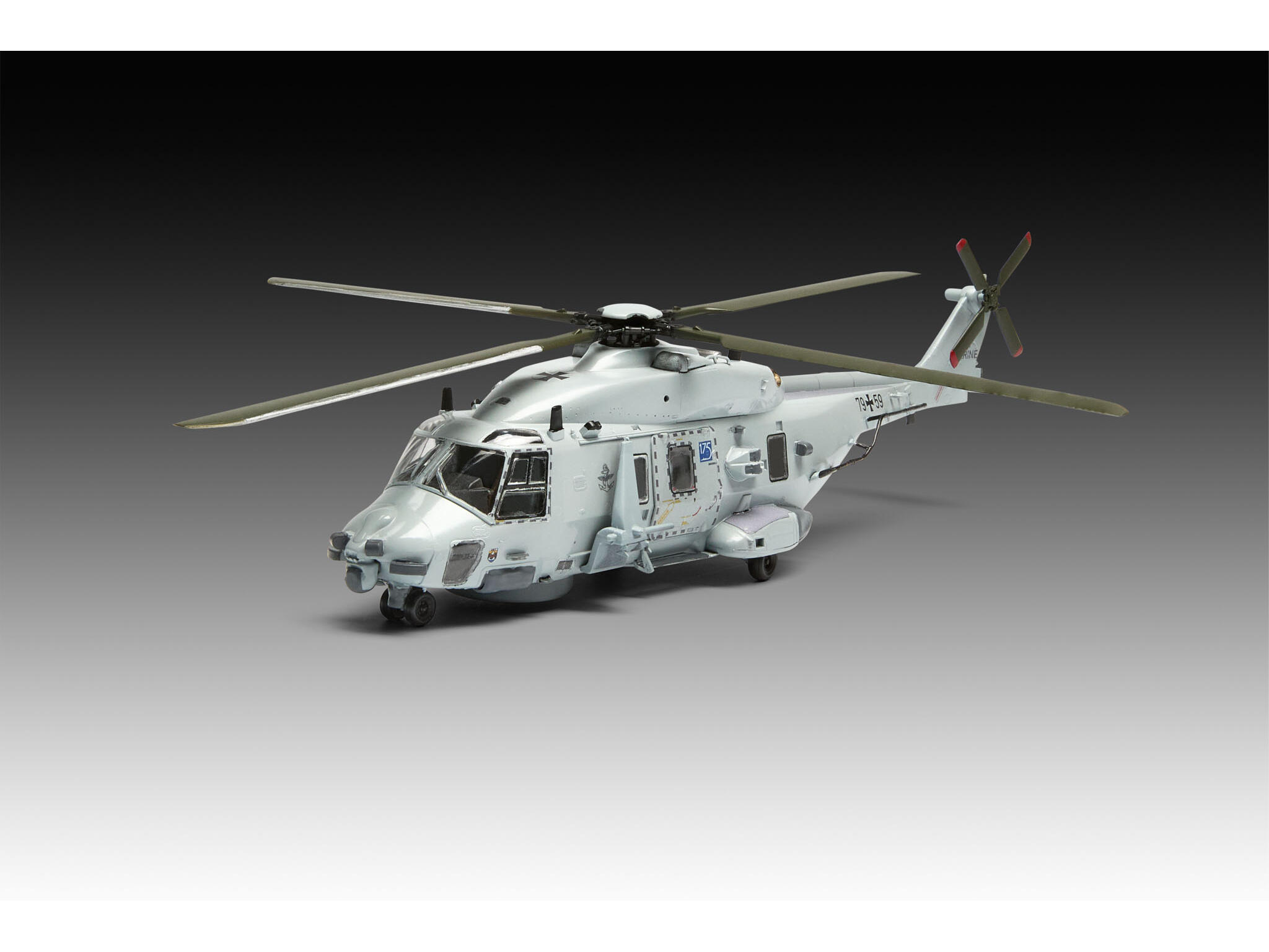NH90 NFH "Navy" Marine 1:72 Helikopter Bausatz Marine - Revell 03784 – Bild 8