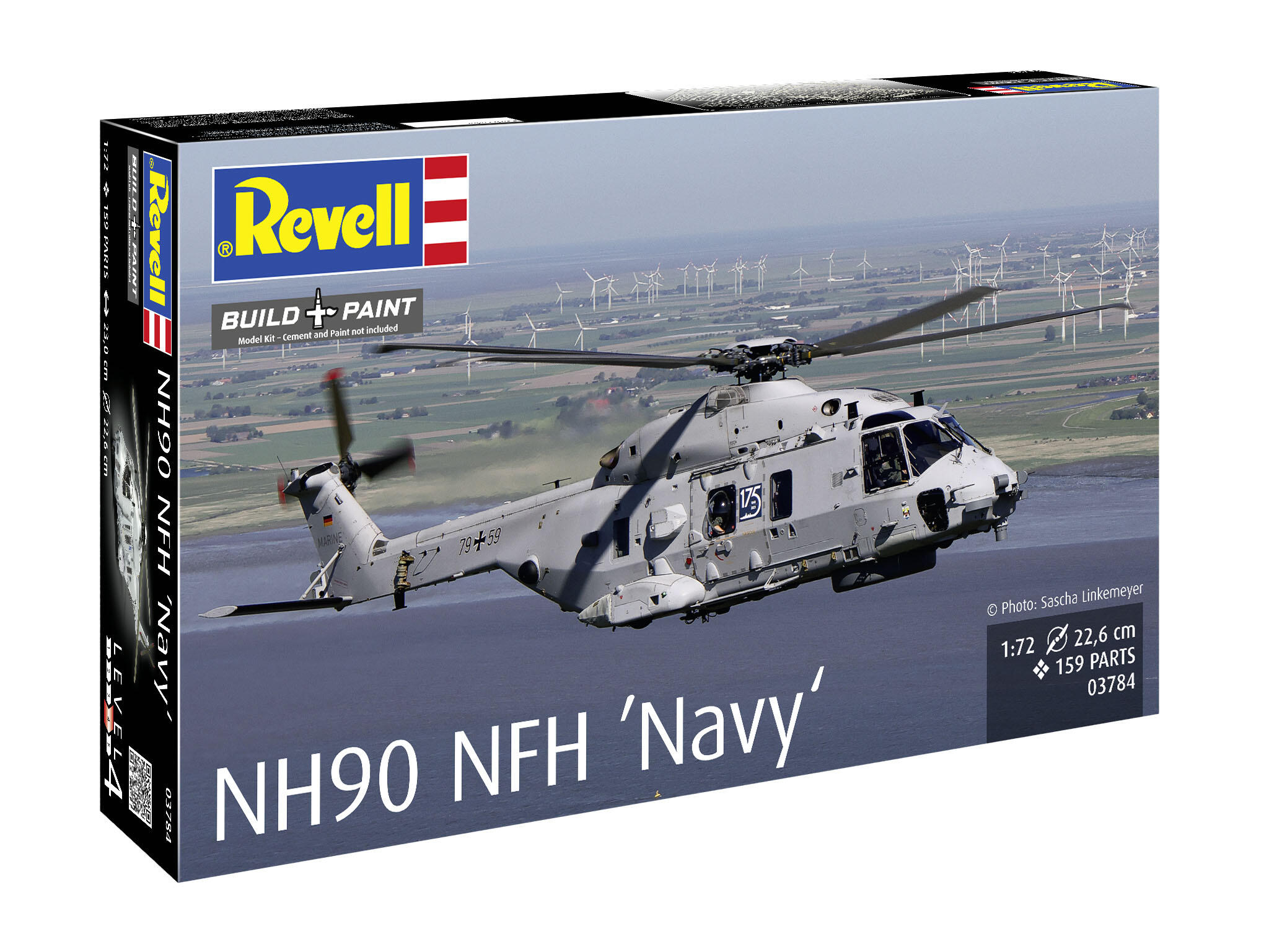 NH90 NFH "Navy" Marine 1:72 Helikopter Bausatz Marine - Revell 03784 – Bild 9