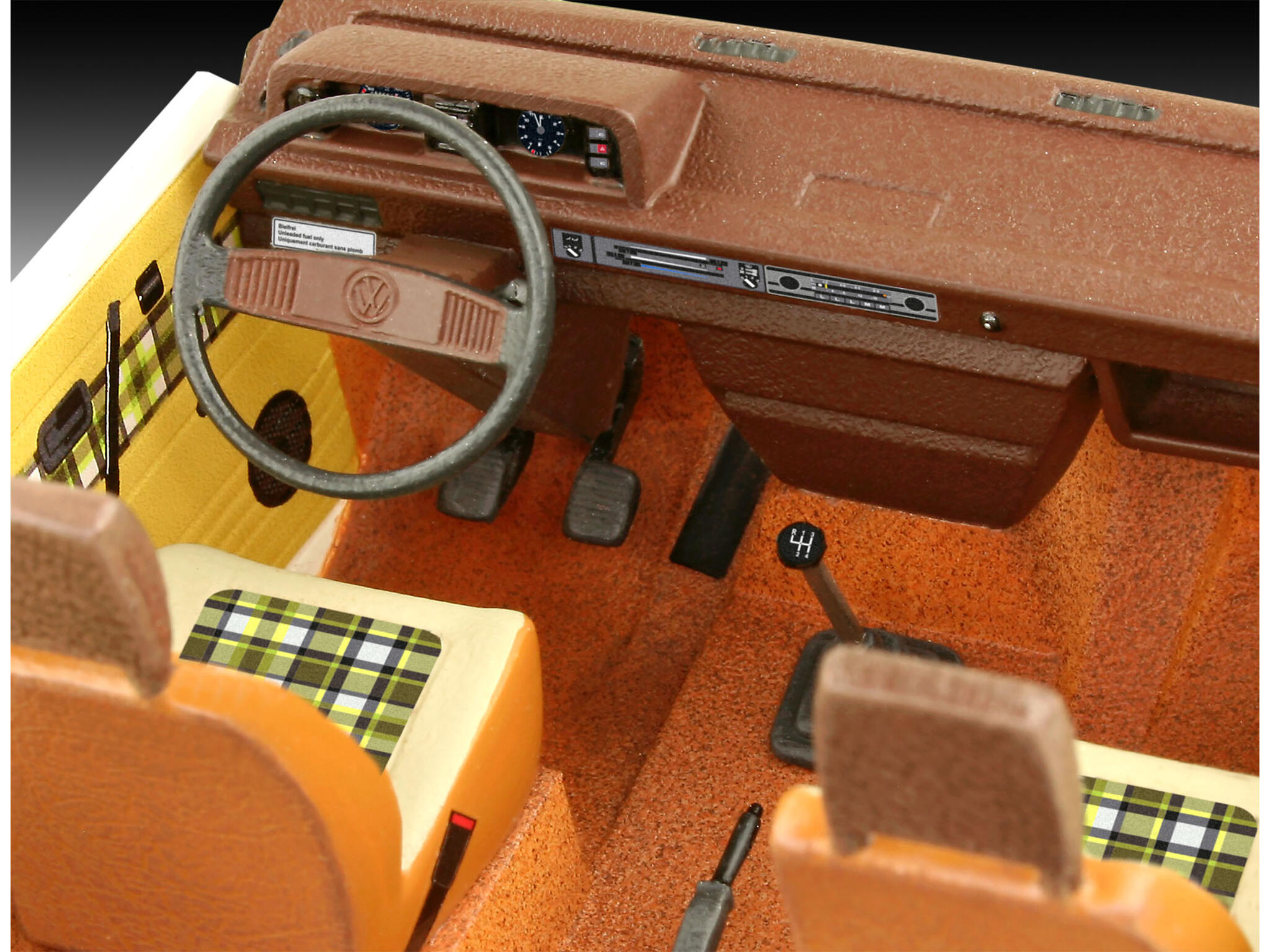 Volkswagen VW T3 Bus Bausatz 1:25 1:24 - Revell 07706 – Bild 4