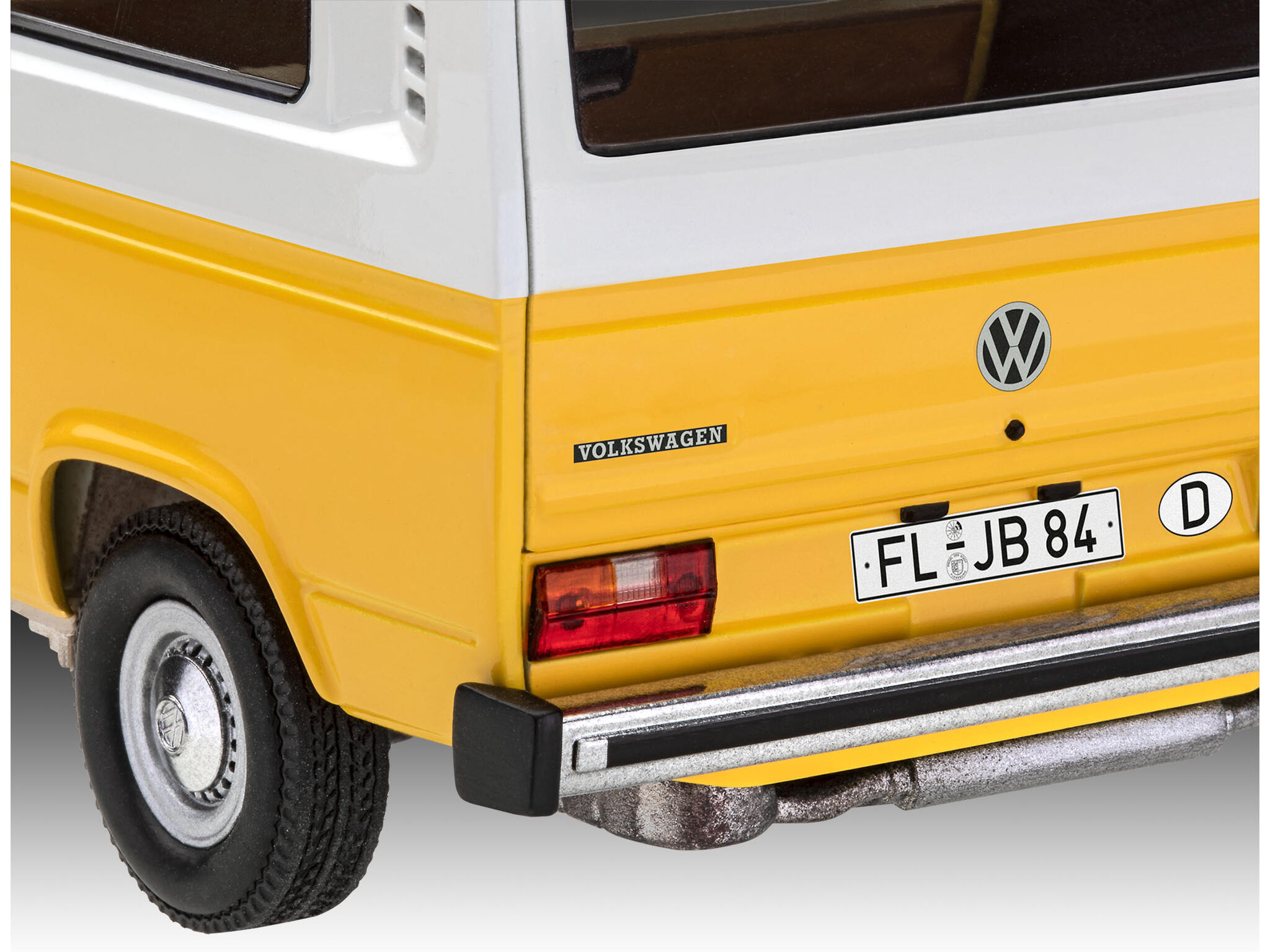 Volkswagen VW T3 Bus Bausatz 1:25 1:24 - Revell 07706 – Bild 5