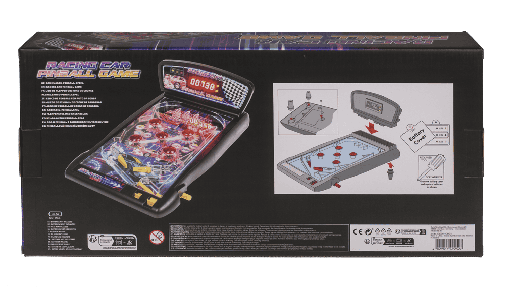 Flipper Flipperautomat Vintage Pinball-Spiel elektrisch 43 x 25,5 x 17 cm – Bild 6