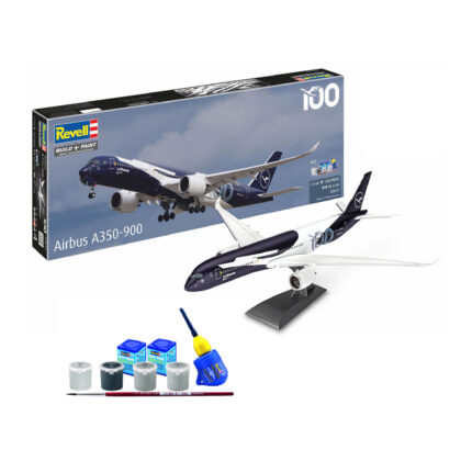 Airbus A350-900 Lufthansa 100years 1:144 Bausatz inkl. Farbe & Kleber  - Revell 05612