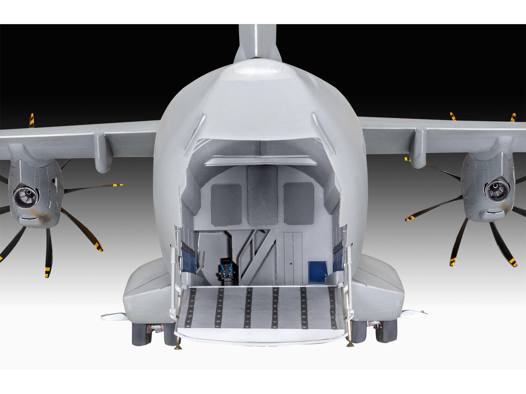 Airbus A400M Atlas "RAF" Modellbausatz Set 1:72 64 cm - Revell 03822 – Bild 4