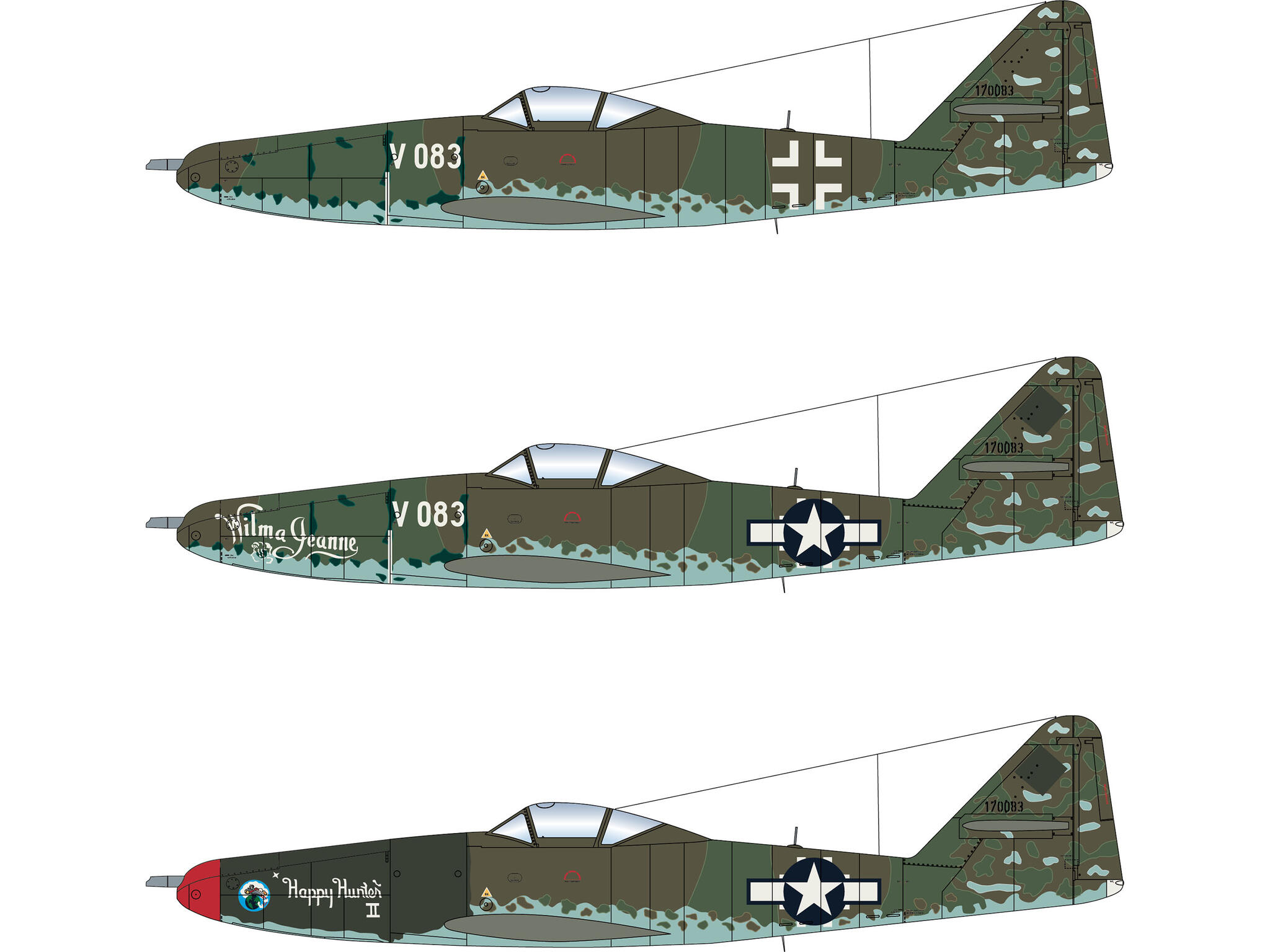 Messerschmitt Me262A-1a/U4 Me 262 WW2 Bausatz 1:32 - Revell 03749 – Bild 7