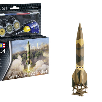 Model Set German A4/V2 Rocket V2 Rakete WW2 Bausatz 1:72 - Revell 63309