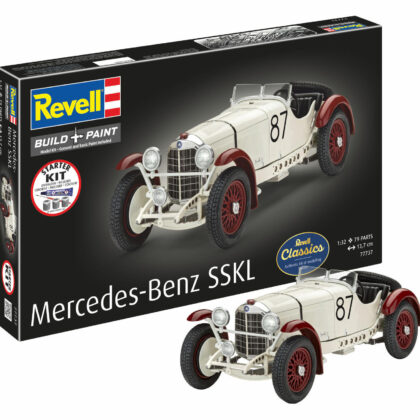 Starter Kit  Mercedes-Benz SSKL S- Reihe 1:32 inkl. Farbe & Kleber - Revell 77737