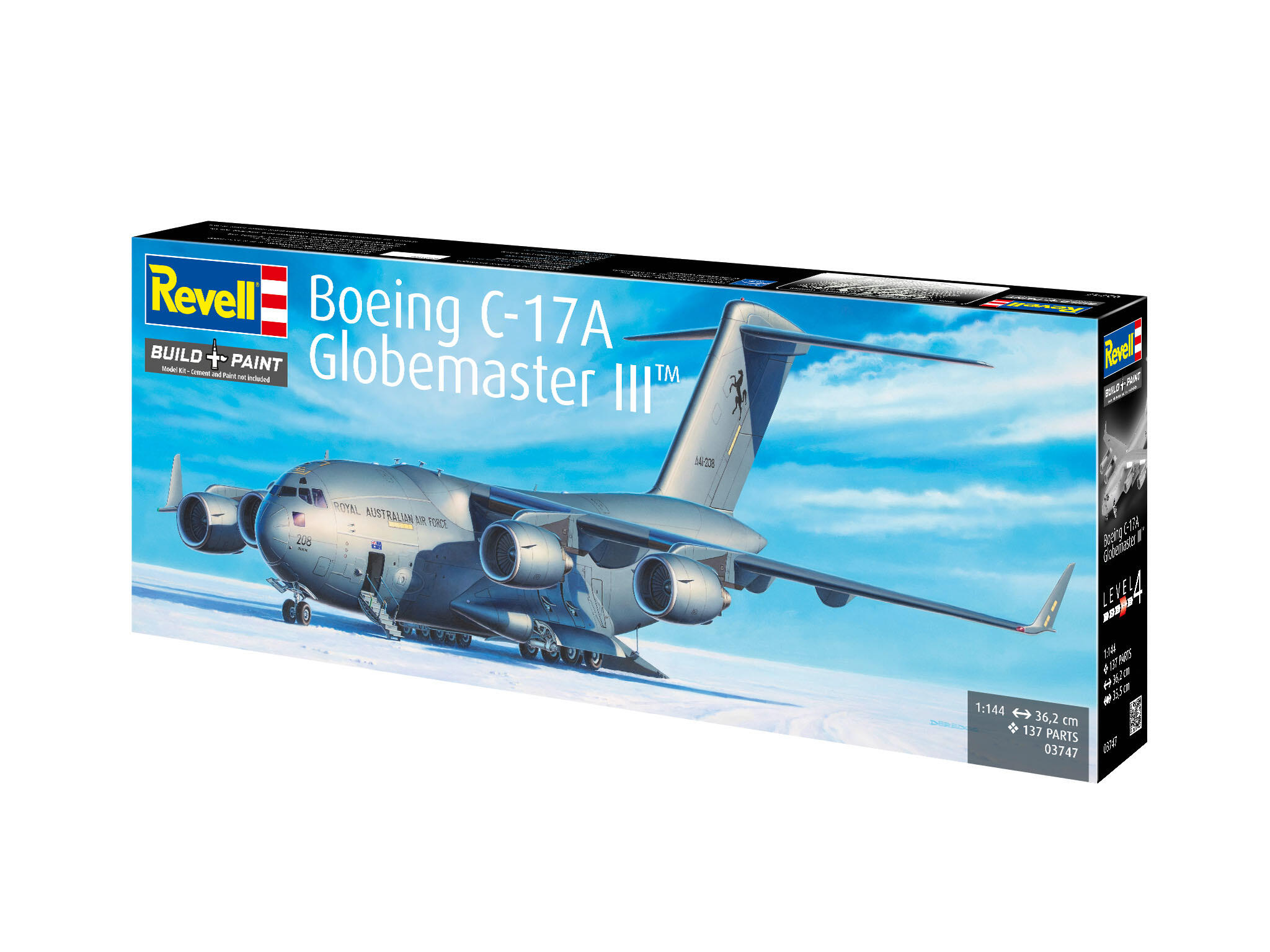 Boeing C-17A Globemaster III 1:144 Bausatz - Revell 03747 – Bild 3