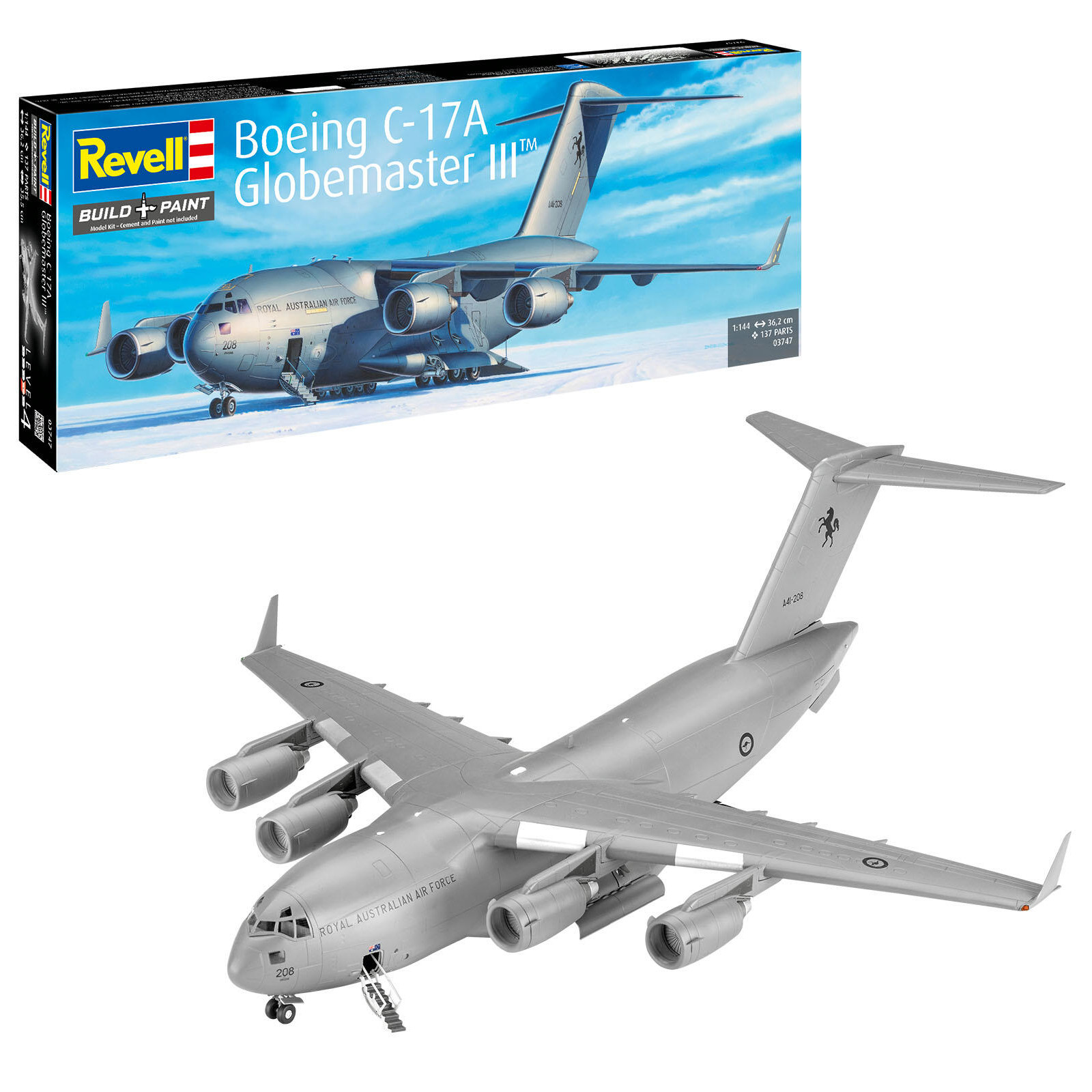 Boeing C-17A Globemaster III 1:144 Bausatz - Revell 03747