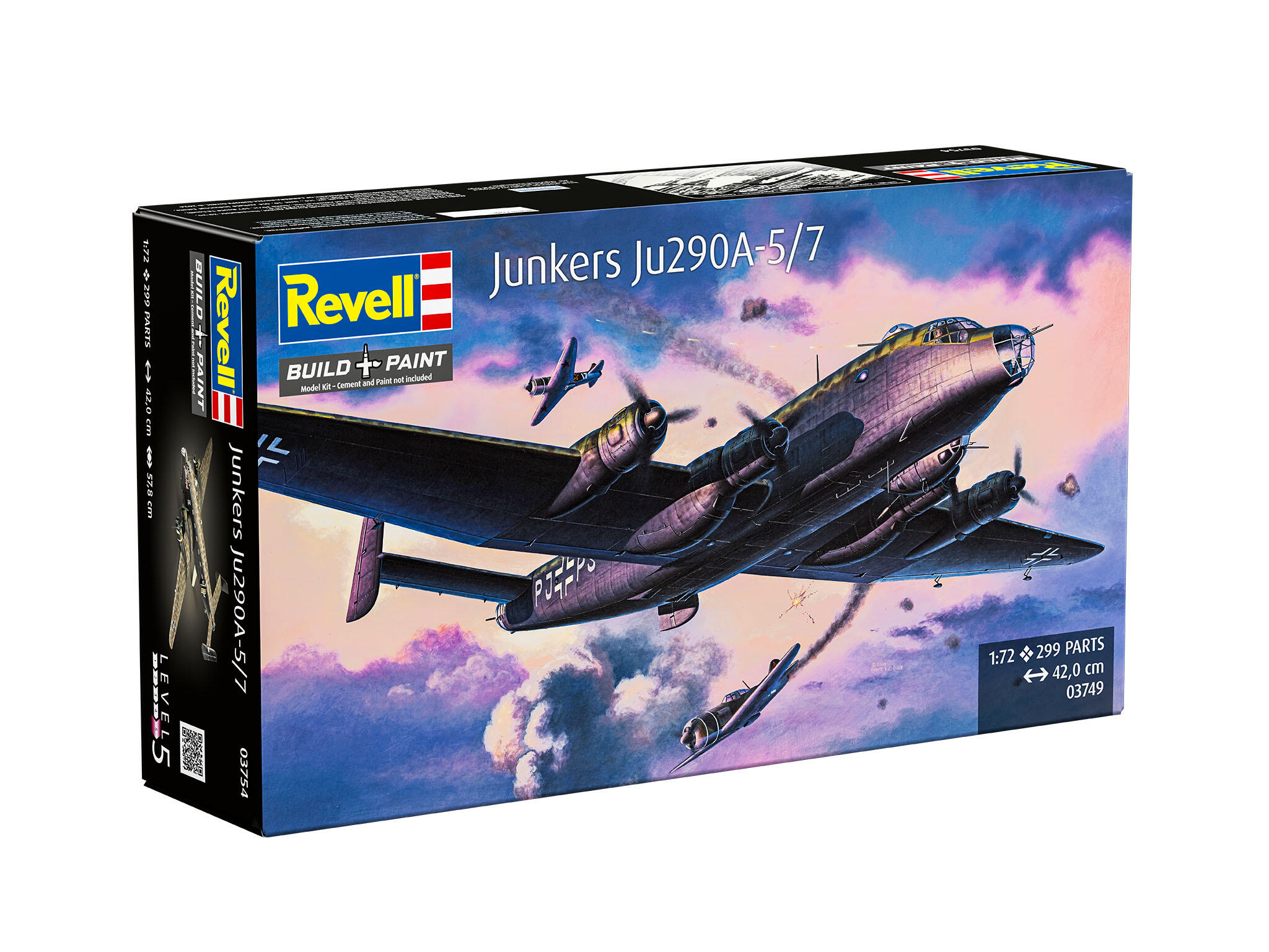 Junkers Ju290 A-5/7 " Seeadler " Flugzeug 1:72 - Revell 03754 – Bild 7