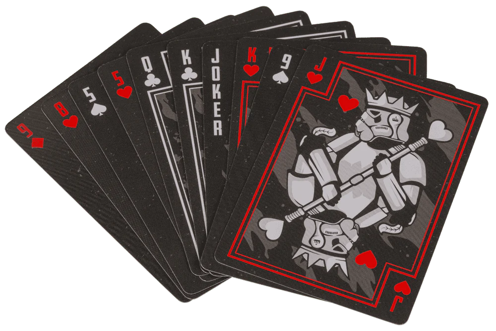 Original Stormtrooper Pokerkarten Spielkarten Schwarz 54 Blatt ( 52 Spielkarten + 2 Joker ) – Bild 3