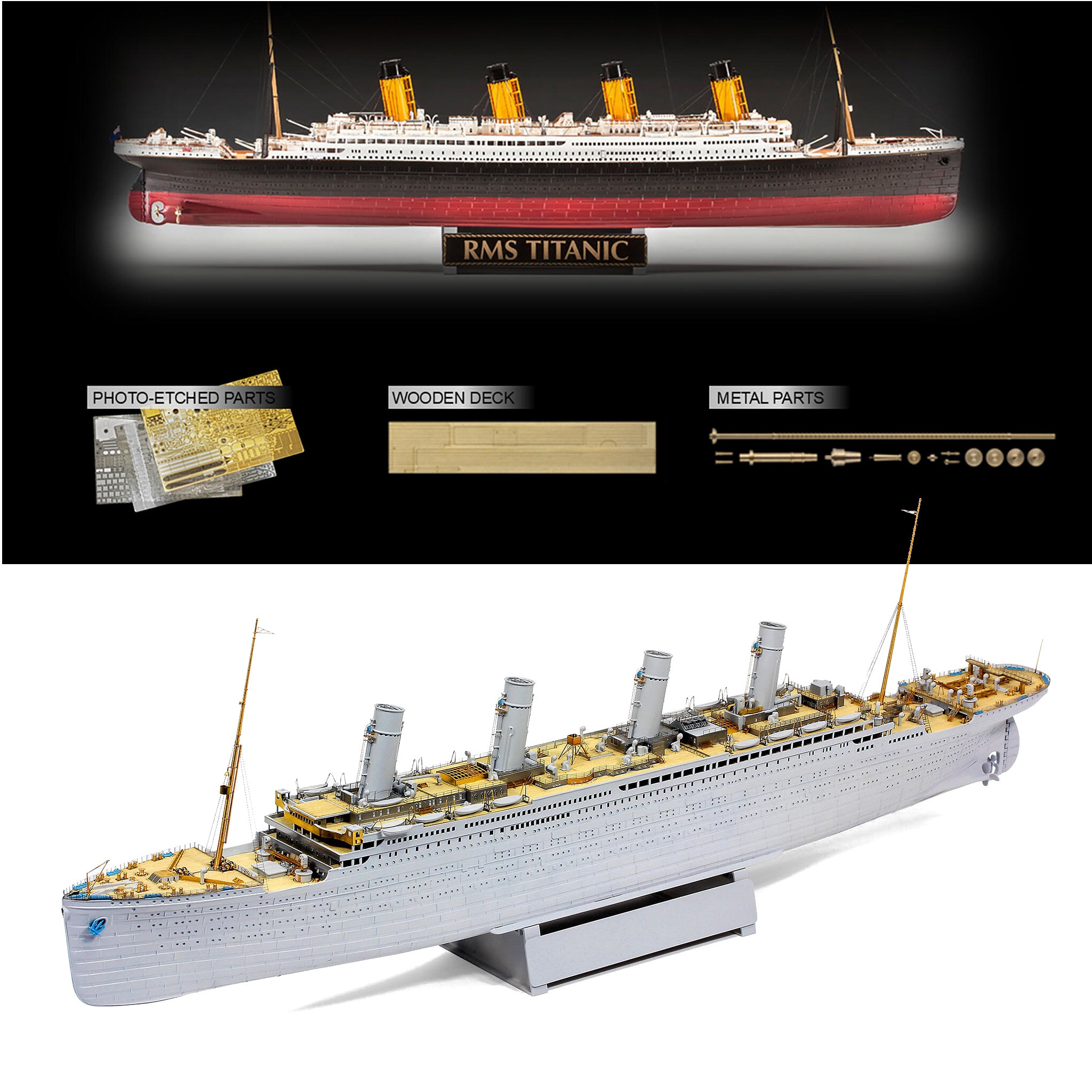 R.M.S. Titanic Platinum Edition 670 mm 1:400 Bausatz - Revell 05243