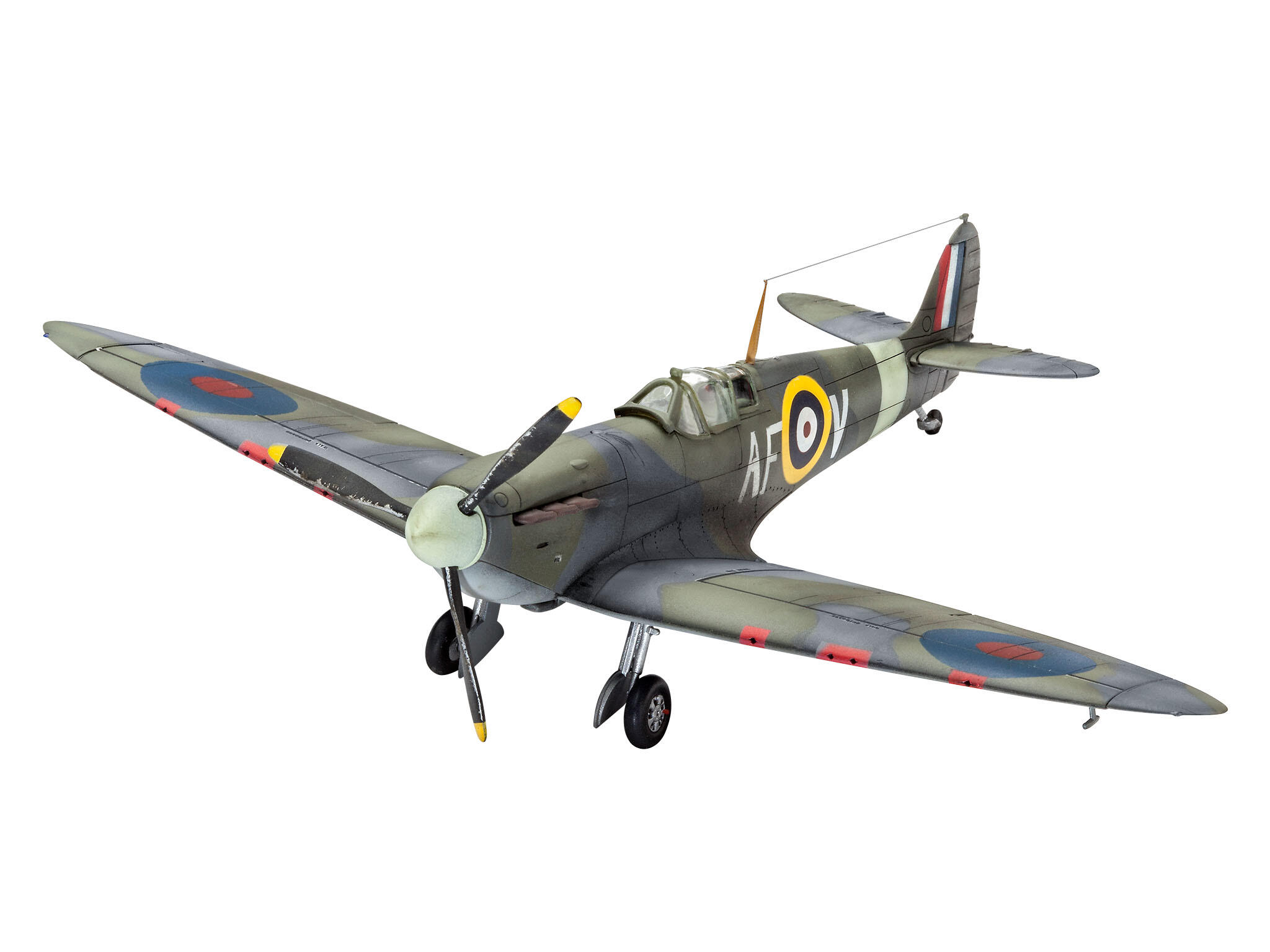 Starter Kit Spitfire Mk.IIa 1:72 inkl. Farbe & Kleber - Revell 73953 – Bild 3