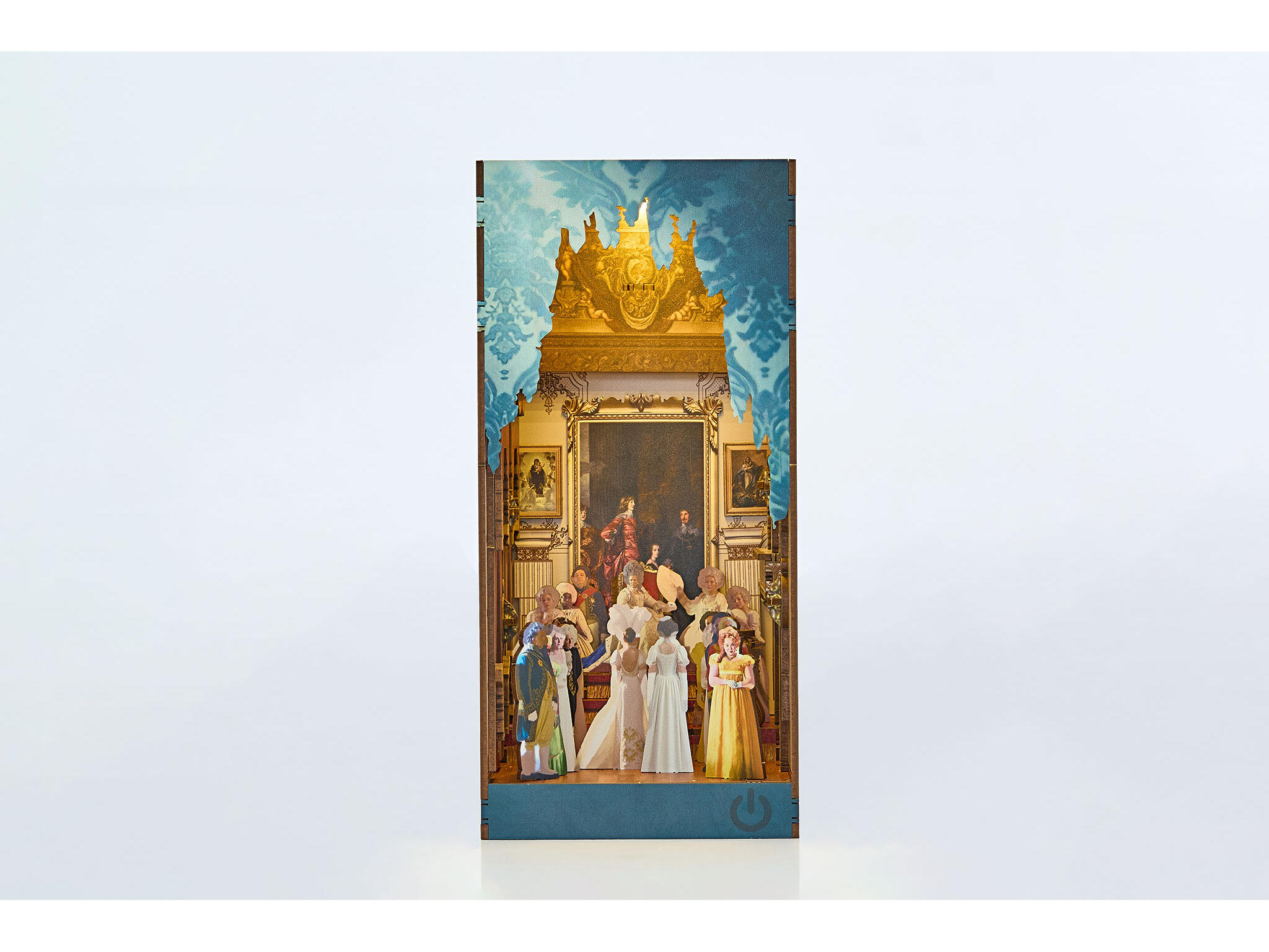 Tiny Adventures - Bridgerton "The Duke and I" Book Nook Miniaturwelt LED Beleuchtung Holzbausatz- Revell 00542 – Bild 2