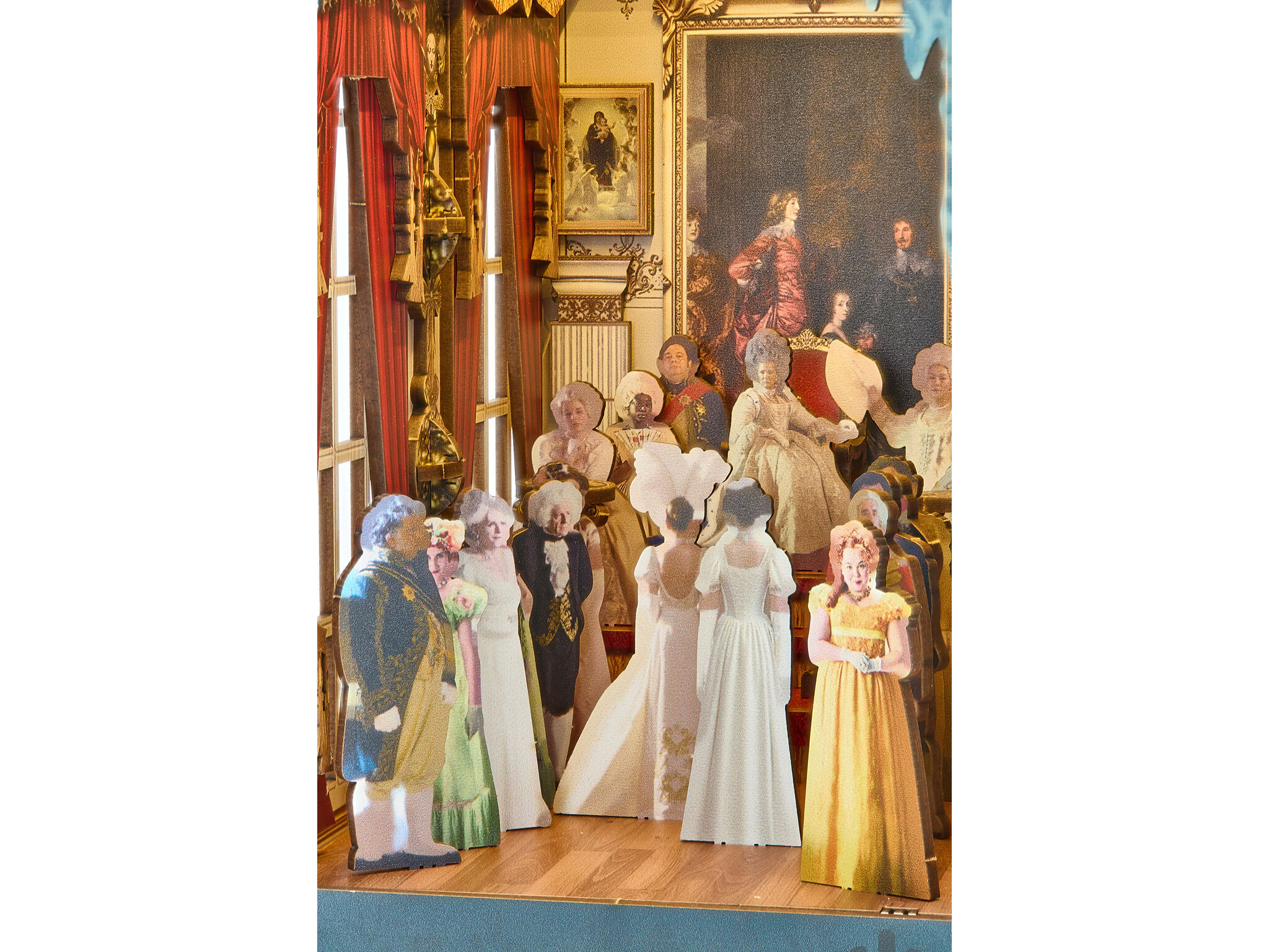 Tiny Adventures - Bridgerton "The Duke and I" Book Nook Miniaturwelt LED Beleuchtung Holzbausatz- Revell 00542 – Bild 3