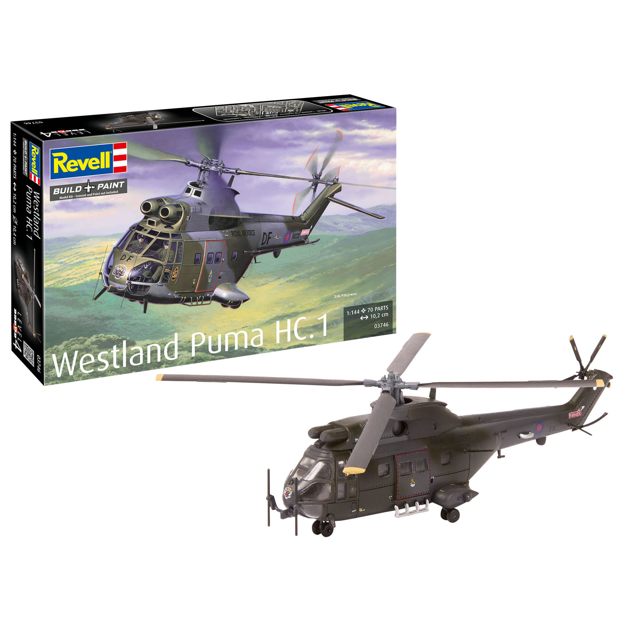 Westland Puma HC.1 1:144 Helikopter Bausatz RAF - Revell 03746