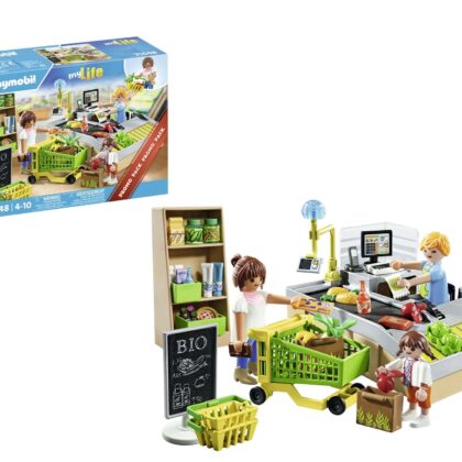 Bio-Supermarkt Kasse Biomarkt - Playmobil myLife 71648
