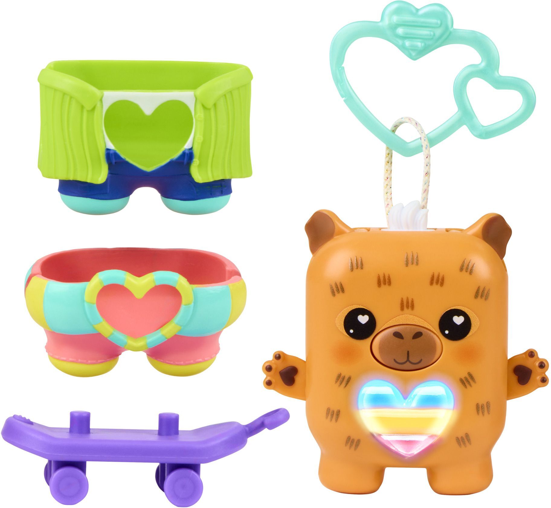 Nano-Mals Elektronische Fidget-Tierchen Gabbybara das Capybara - Hasbro G2668EU4 – Bild 3