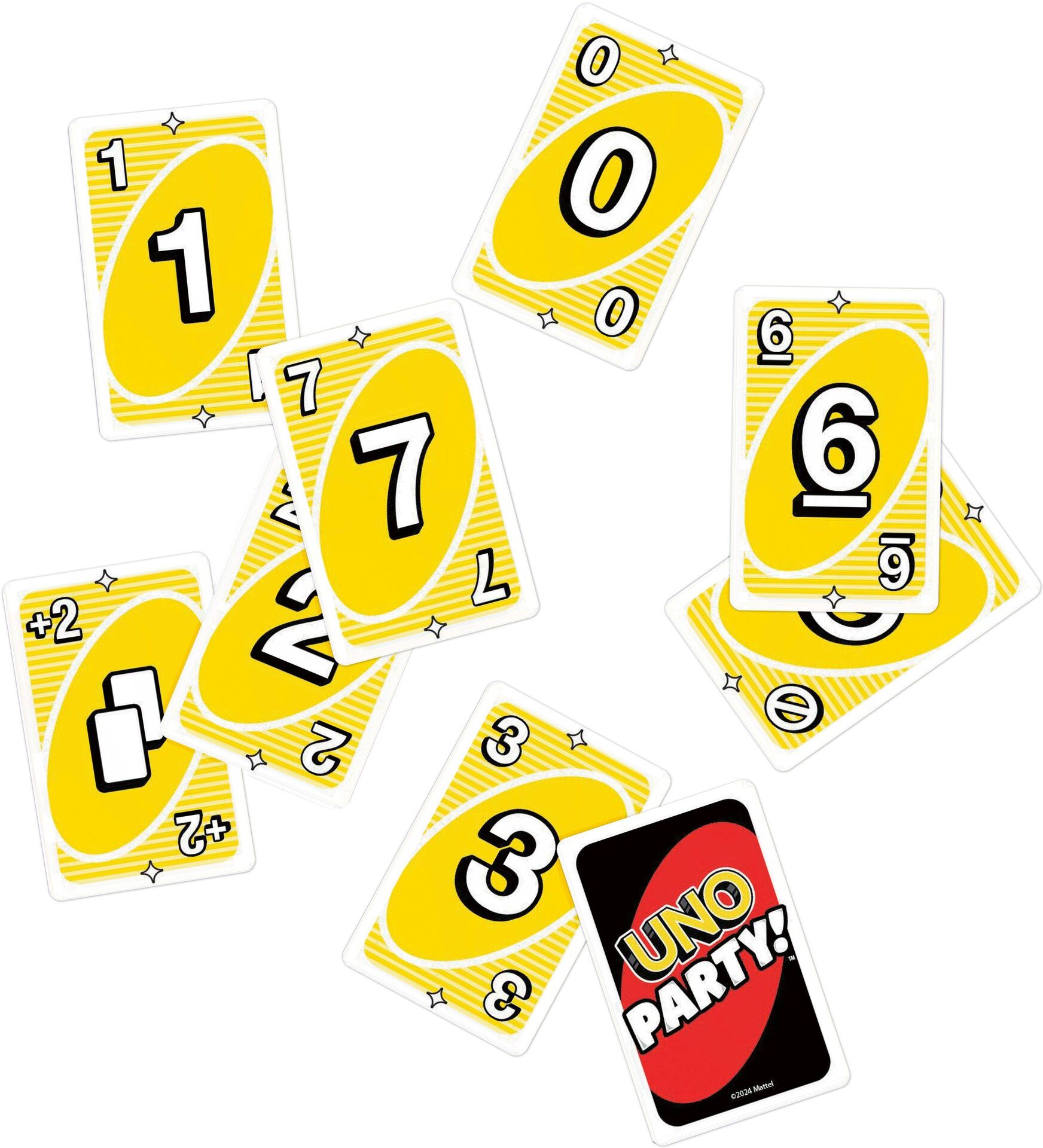 UNO Party Kartenspiel für Kinder & Erwachsene - Mattel JJV58 – Bild 5