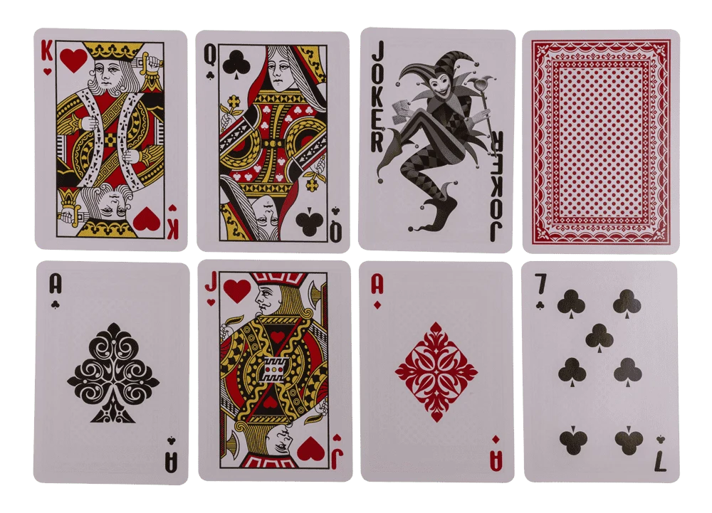 XXL Spielkarten ca.12 x 17 cm 54 Karten Jumbo Pokerkarten Pokerblatt – Bild 8