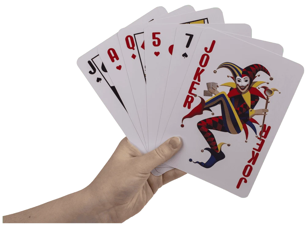 XXL Spielkarten ca.12 x 17 cm 54 Karten Jumbo Pokerkarten Pokerblatt – Bild 9