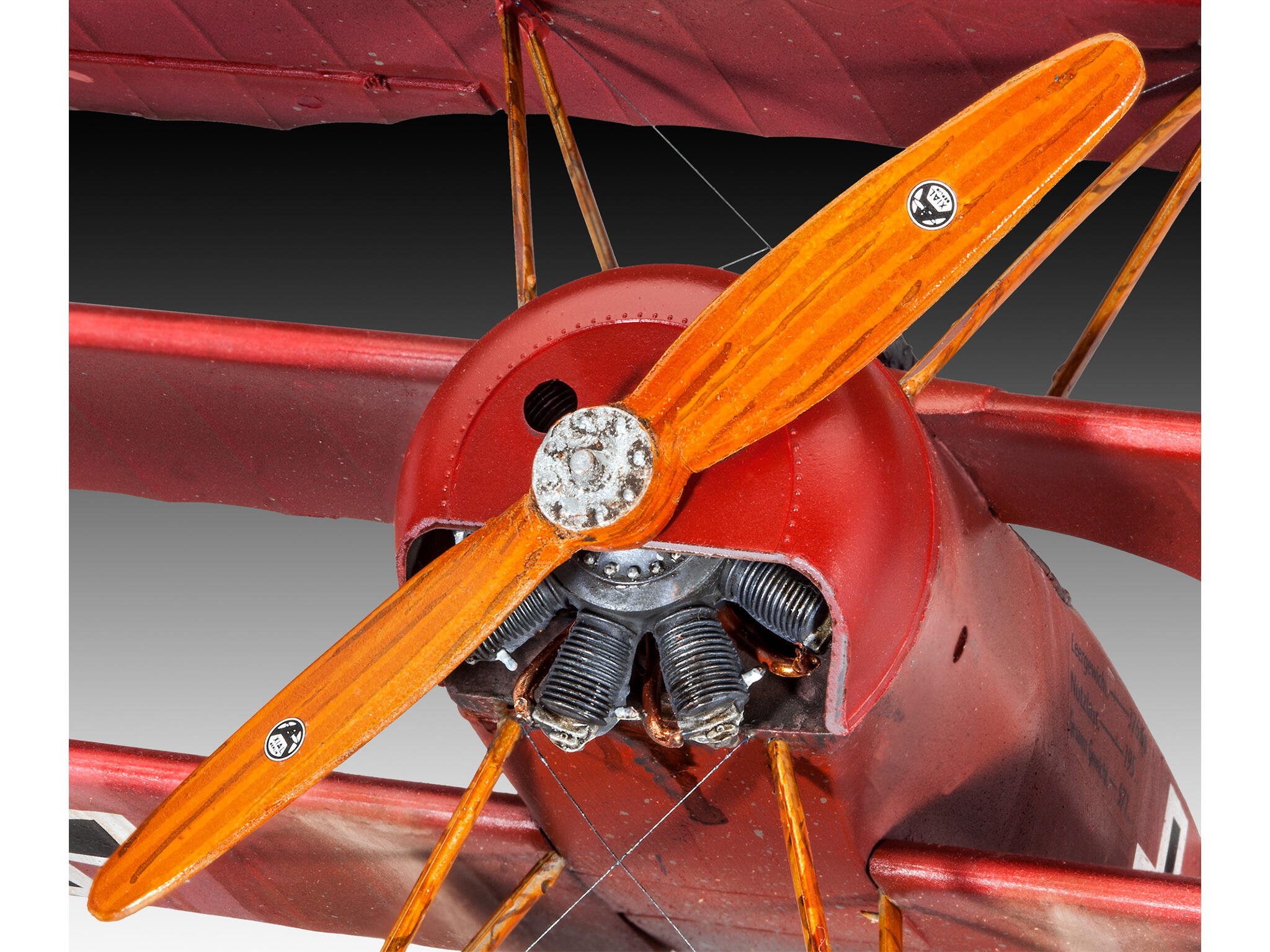 Fokker Triplane DR.1 - 75 Years Plastic Modelling Revell Retro Bausatz 1:28 - Revell 03762 – Bild 3