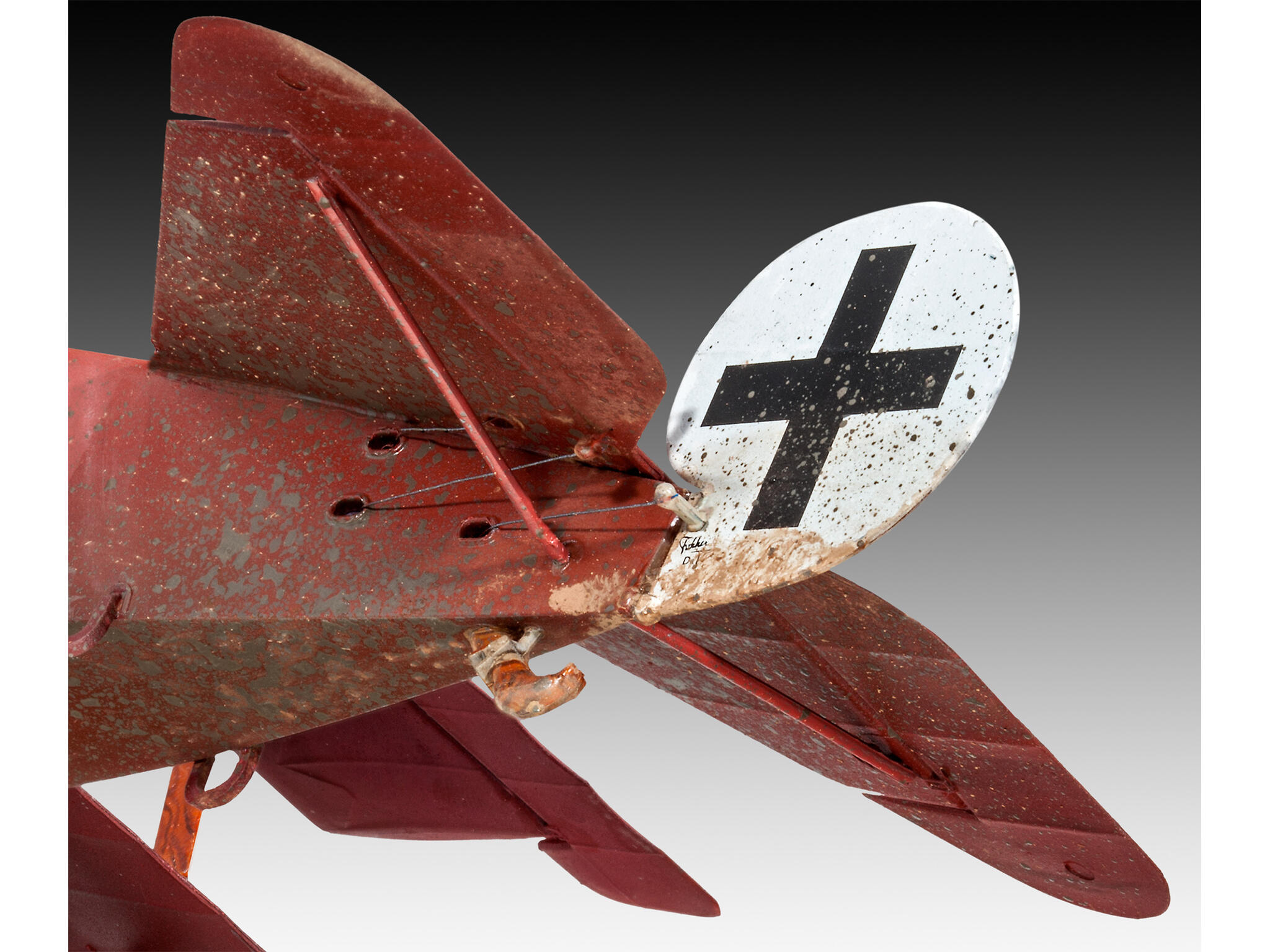 Fokker Triplane DR.1 - 75 Years Plastic Modelling Revell Retro Bausatz 1:28 - Revell 03762 – Bild 4
