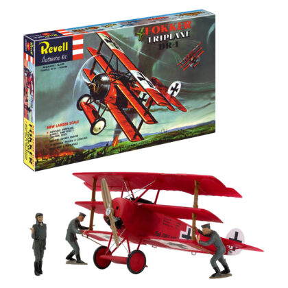 Fokker Triplane DR.1 - 75 Years Plastic Modelling Revell Retro Bausatz 1:28 - Revell 03762
