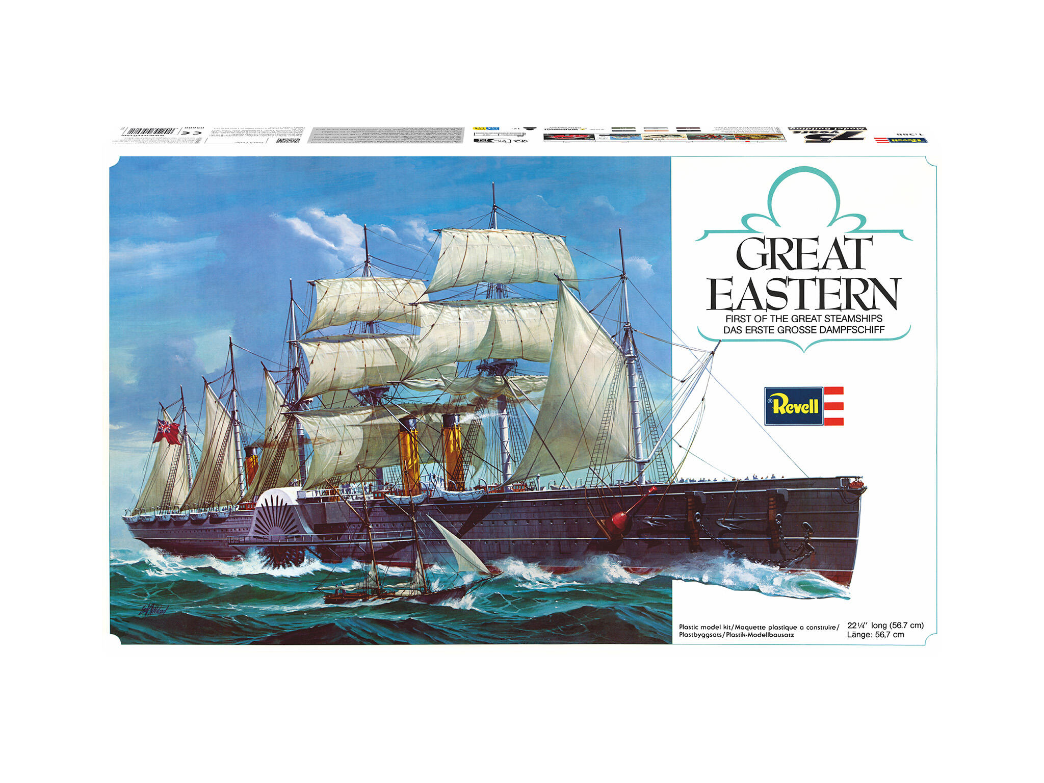 Great Eastern - 75 Years Plastic Modelling Retro Bausatz 1:388 - Revell 05608 – Bild 3