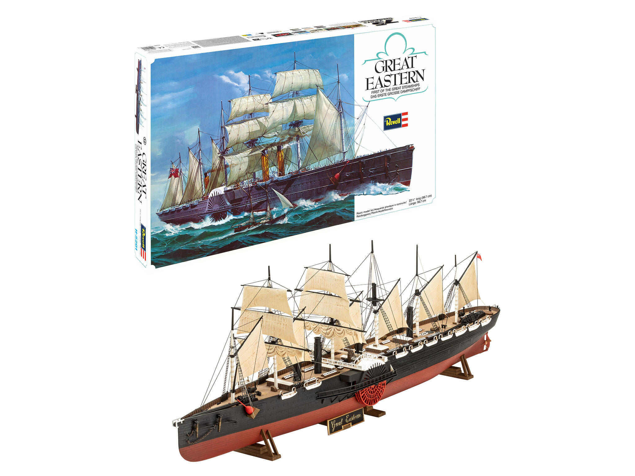 Great Eastern - 75 Years Plastic Modelling Retro Bausatz 1:388 - Revell 05608