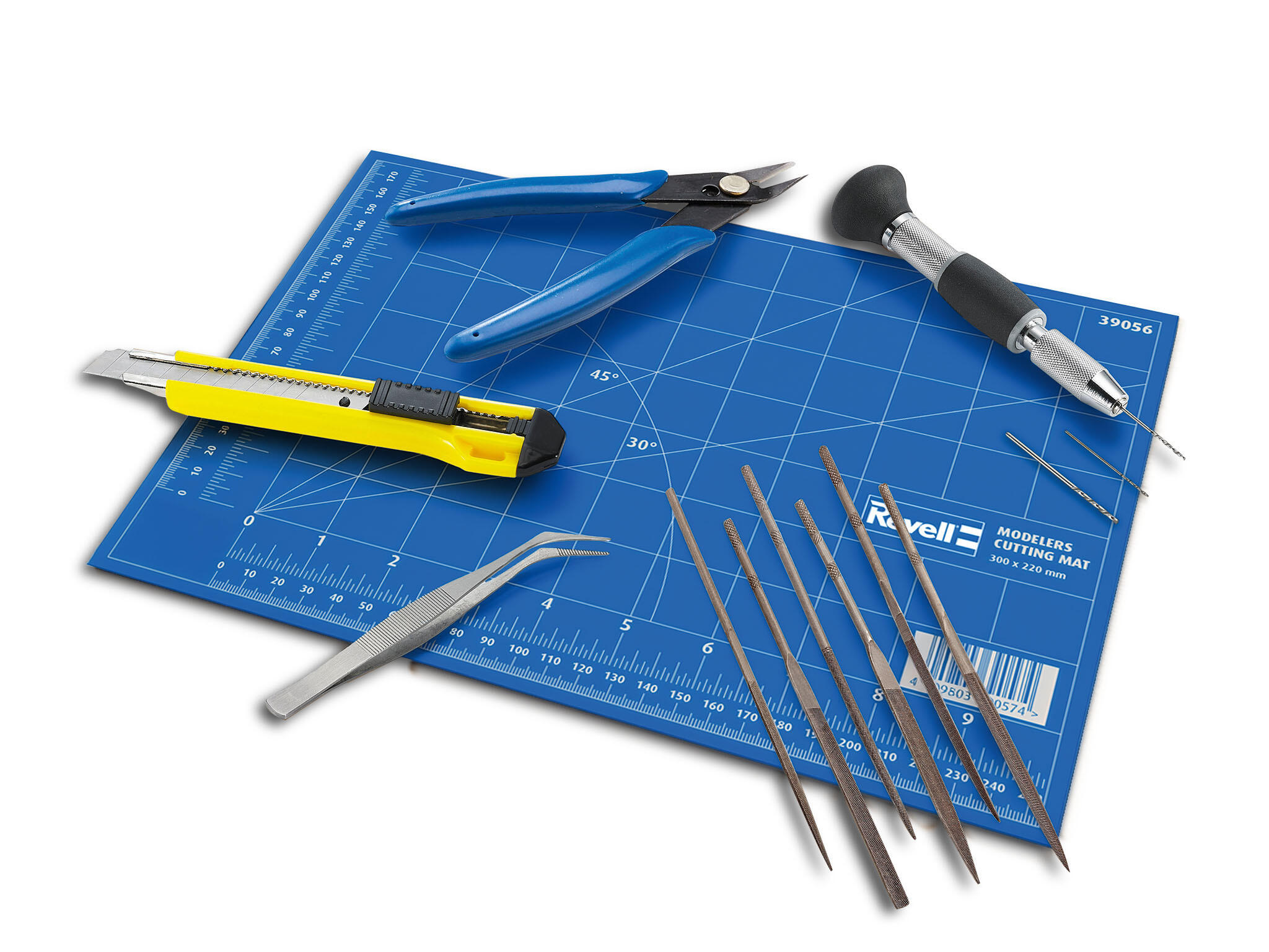 Hobby Tool KitPro Set 14-teilig professionelle Bastelwerkzeuge für Plastikmodelle - Revell 39640 – Bild 8