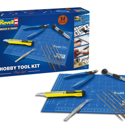 Hobby Tool KitPro Set 14-teilig professionelle Bastelwerkzeuge für Plastikmodelle - Revell 39640