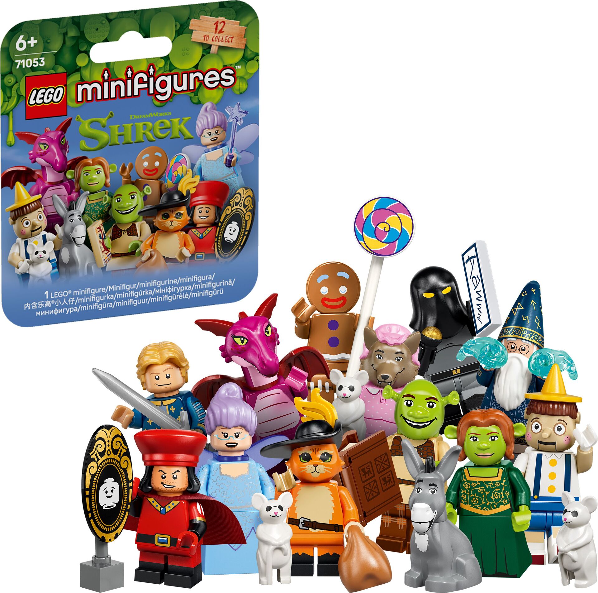 LEGO® Minifiguren Shreck Serie - LEGO® minifigures 71053