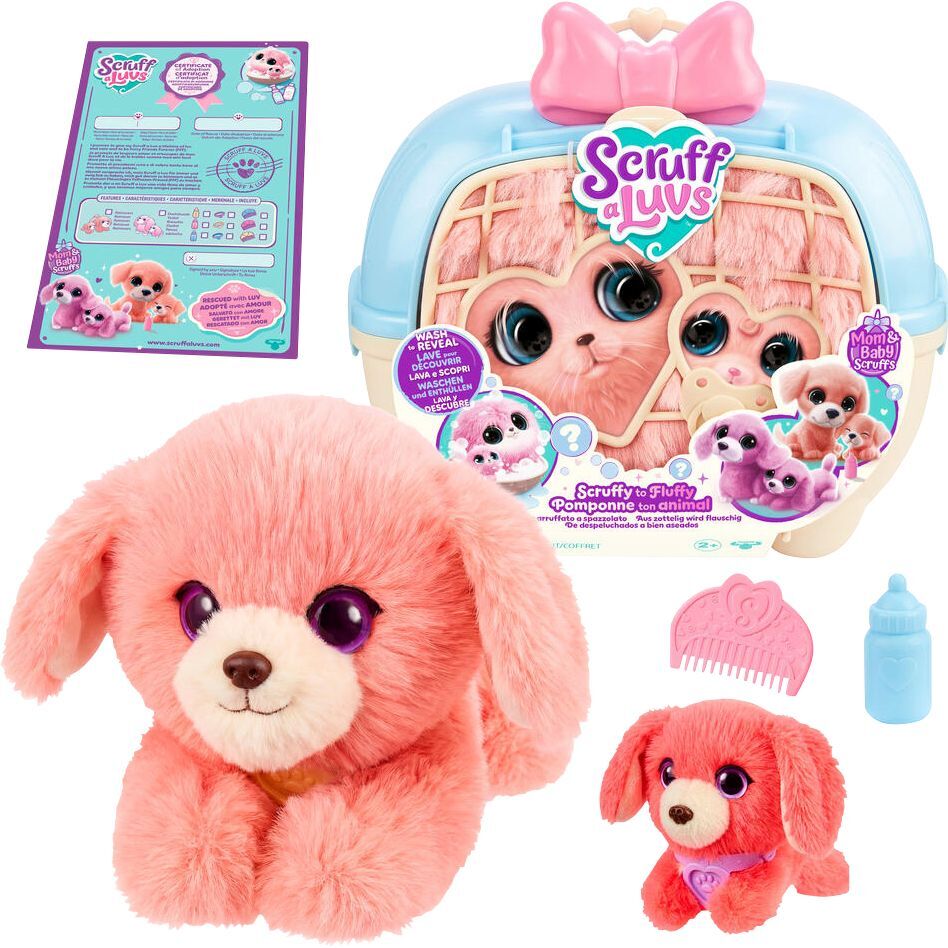 Scruff-a-Luvs Haustier Hund Mama & Baby - Moose Toys 30192 – Bild 7