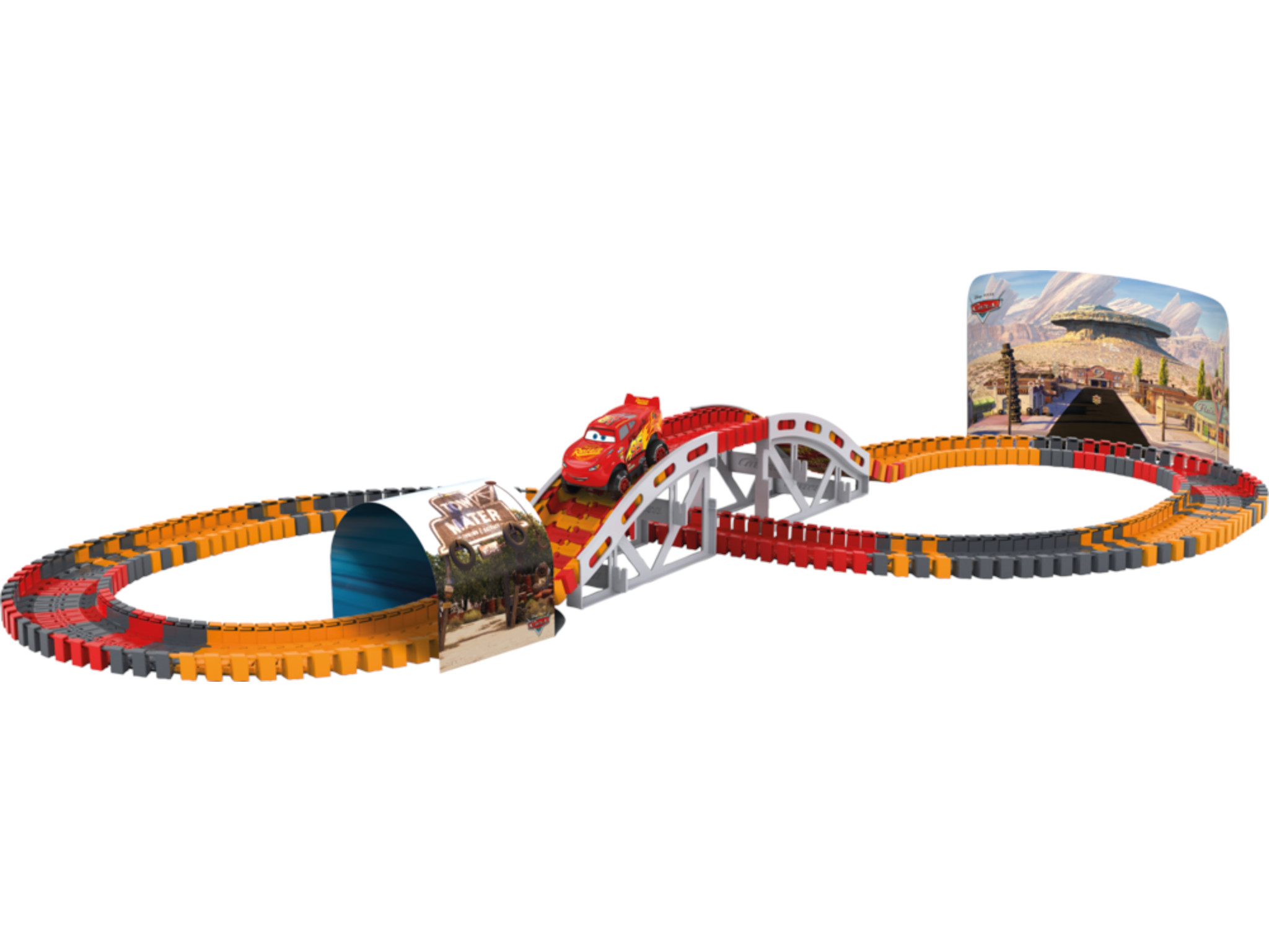Strax Starter Set Disney Pixar Cars 217 Teile - Carrera 16161000 – Bild 2