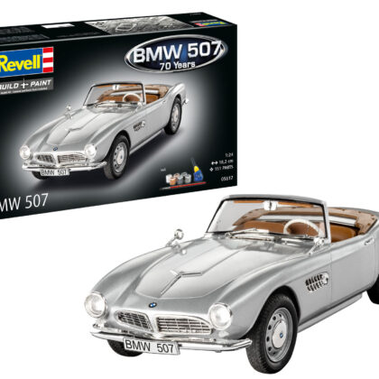 Geschenkset BMW 507 - 70 Years of BMW 507 Bausatz 1:24 inkl. Farbe & Kleber - Revell 05617