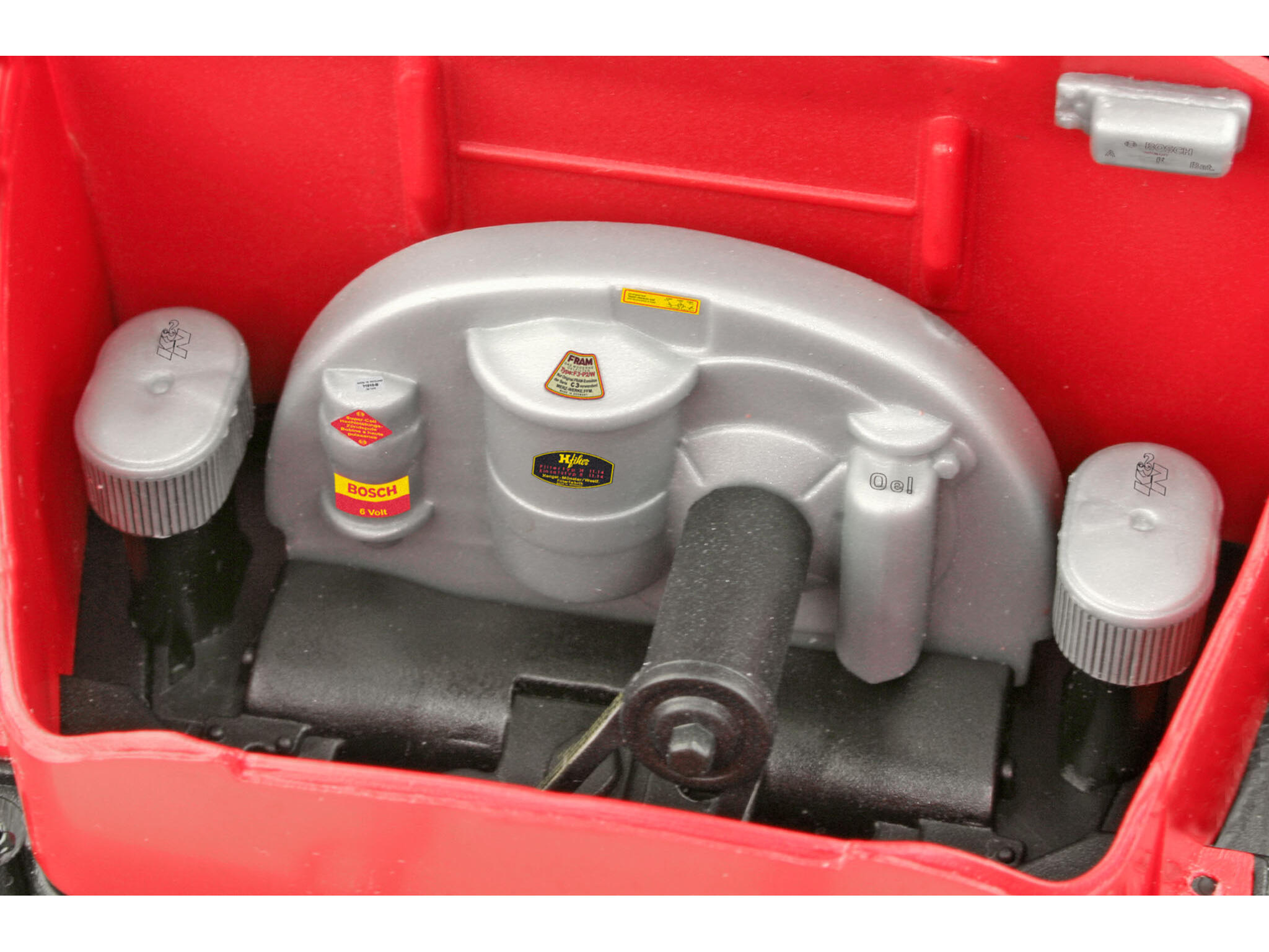 Porsche 356B Coupé 1:16 Modellbausatz click System ohne Kleben - Revell 07679 – Bild 6